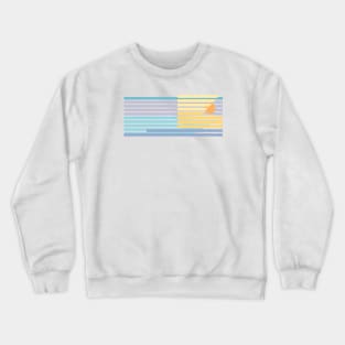 New Wave Sunset Crewneck Sweatshirt